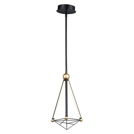 Et2 Spire Led Pendant E20591-BKGLD
